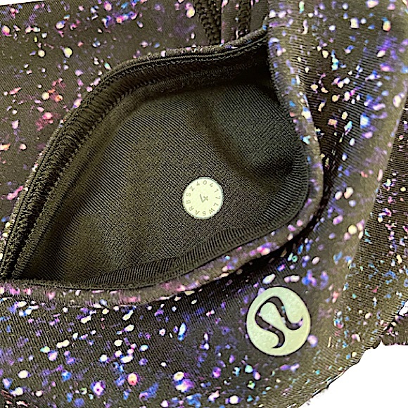 LULULEMON Train Times 7/8 Pant 25" in Crystalline Multi / Black, Size 4 - Picture 9 of 9